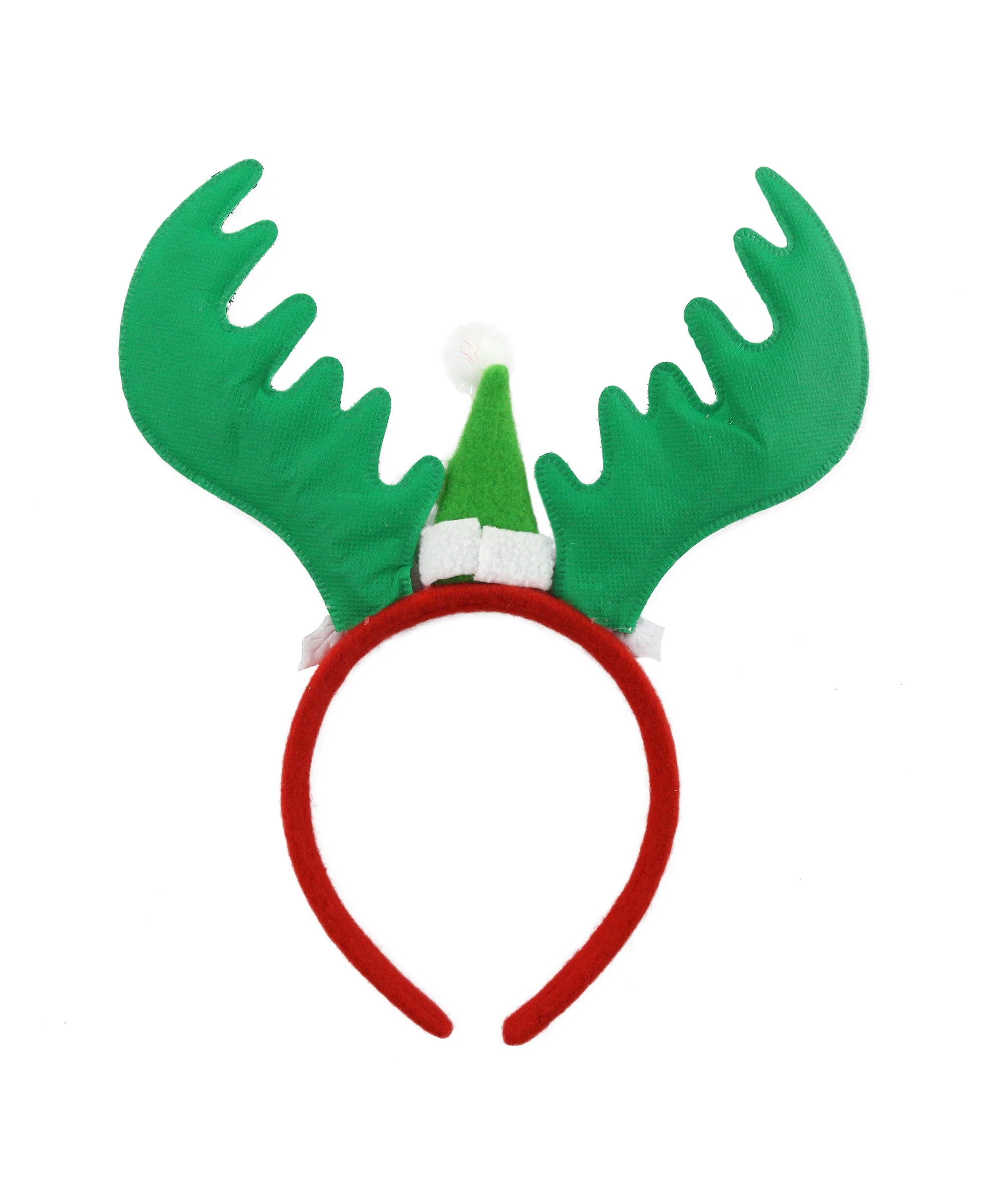 Прямая поставка Рождественский ободок для волос с оленьими рогами 3 цвета