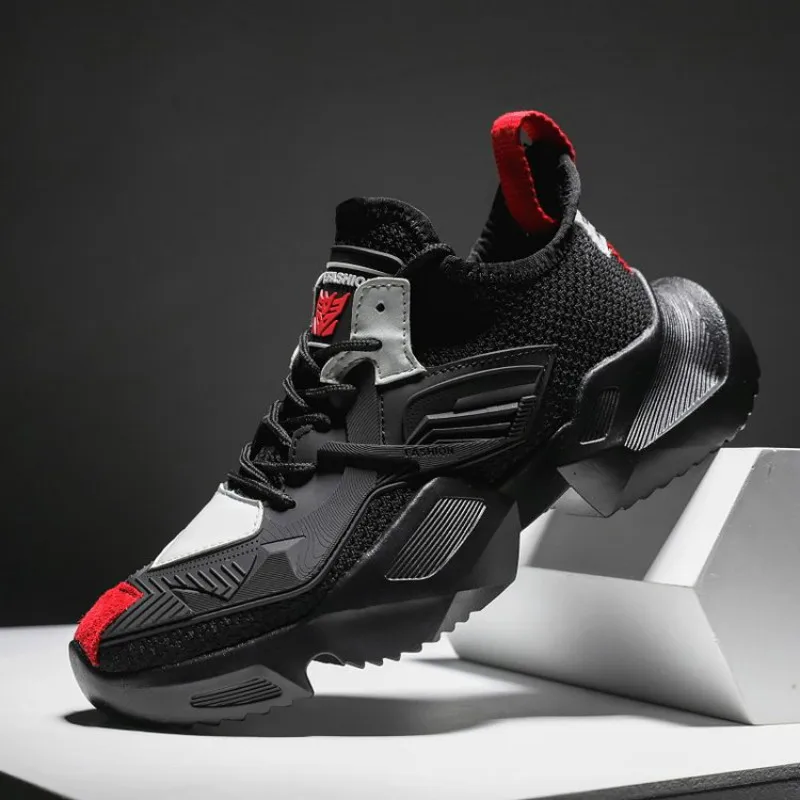 2019 Харадзюку осенние винтажные массивные кроссовки повседневная обувь с сеткой