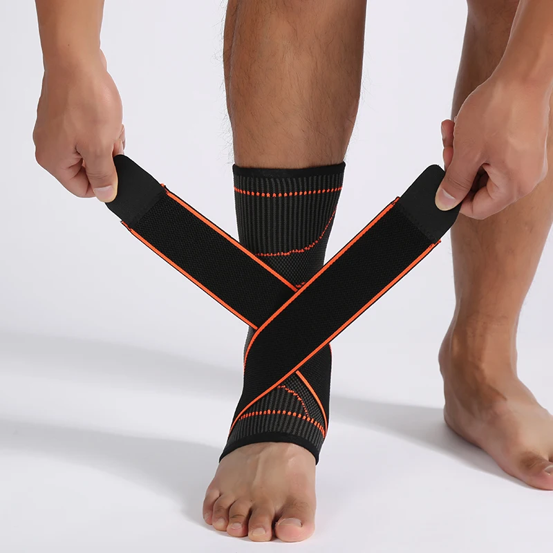 CHAOBA1PCS Wrap3D Ткачество Эластичный нейлон и ремешком на щиколотке в виде буквы