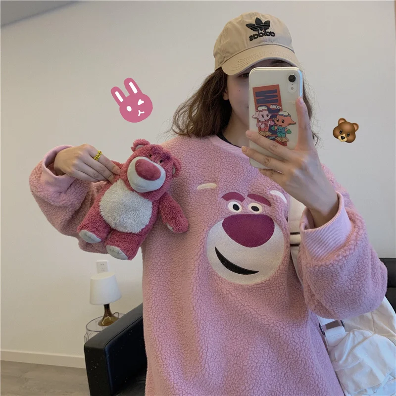 

Cartoon Fun Ins Girl Strawberry Cartoon Bear