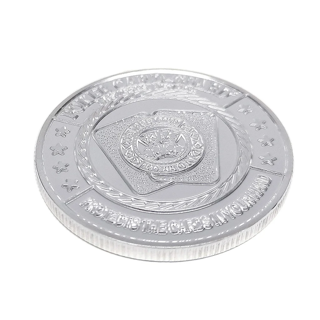 1 шт. фишки для покера металлические банкиры нажмите карту Техасский