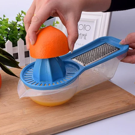 Портативная ручная соковыжималка для фруктов и овощей мини апельсинового лимона
