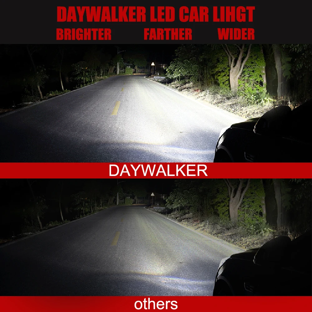 

Led Car Headlight H4 led Hi/Lo beam H4 headlamp 1:1 design 60W led Car Headlight car lamp 12000LM White 6000k CSP Chips