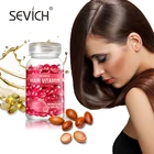 Набор с витаминами и кератином для волос Sevich, гладкая шелковистая Сыворотка для восстановления поврежденных волос, средство против выпадения волос