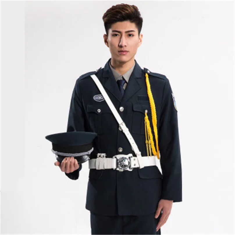 

Army Combat Officer Uniform Coat And Pants Tactical Ground Force Men Security Military Clothes