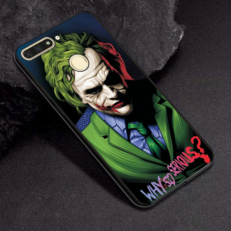 TPUBLK660 Чехол для huawei Honor 7A Pro чехол s Hero Marvel чехол для телефона Honor 7A 5,45 7C Россия 5,7 черный чехол ТПУ для huawei Y5 Y6Prime - Цвет: TPUBLK660