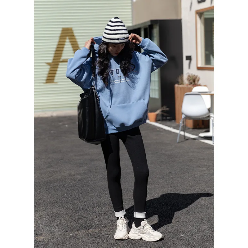 Осень/Зима 2021 Женская парная худи толстовка из флиса спортивный костюм