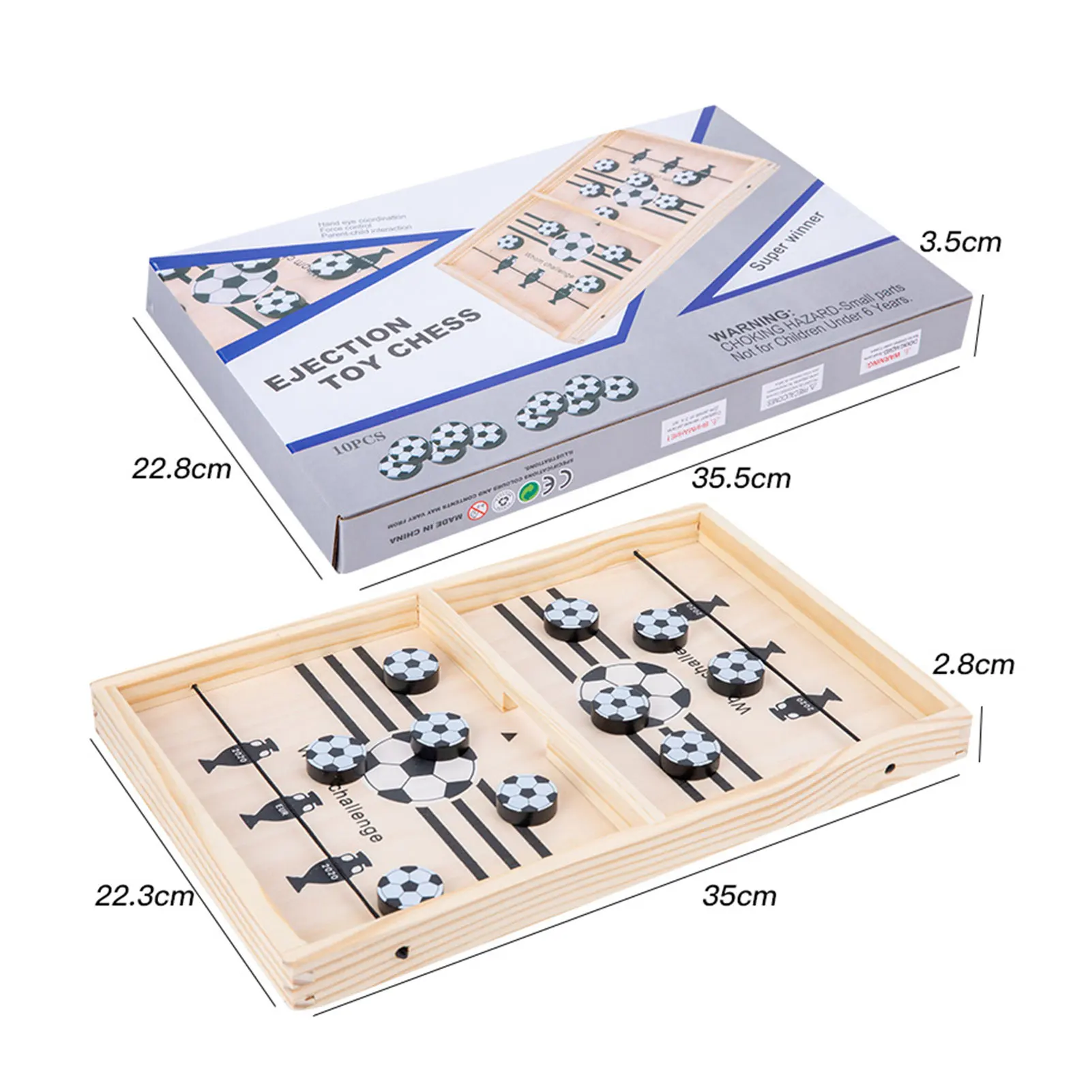 

Foosball Fast Sling Puck Game Desktop Sling Puck Game Chess Parent-child Interactive Party Party Bar Entertainment Game