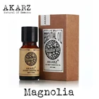 Магнолия эфирное масло AKARZ верхняя марка уход за кожей лица и тела spa лампа с ароматом сообщения Ароматерапия масло магнолии