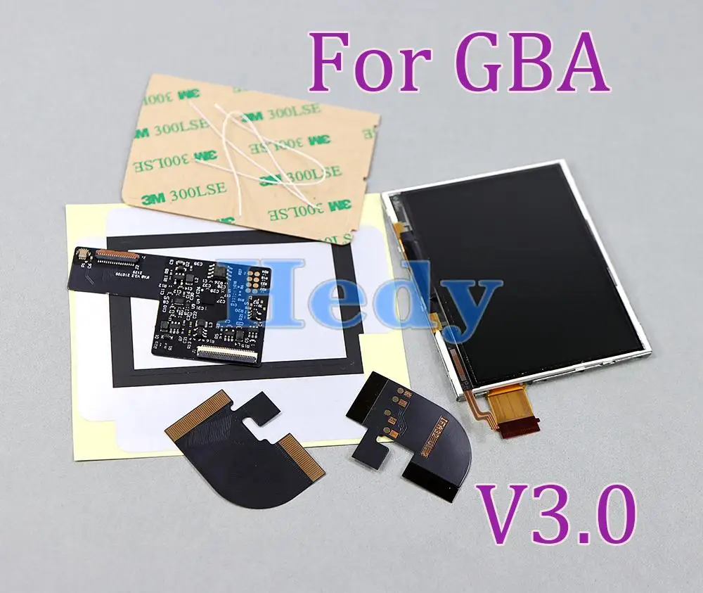V3 IPS LCD Screen For GBA Highlight Brightness LCD For GBA Cut-free shell No welding Original Size Screen1set V3 IPS LCD Screen For GBA Highlight Brightness LCD For GBA V3.0 point to point IPS highlight LCD screens1set V3 IPS LCD Screen For GBA Highlight Brightness LCD For GBA V3.0 point to point IPS highlight LCD screens