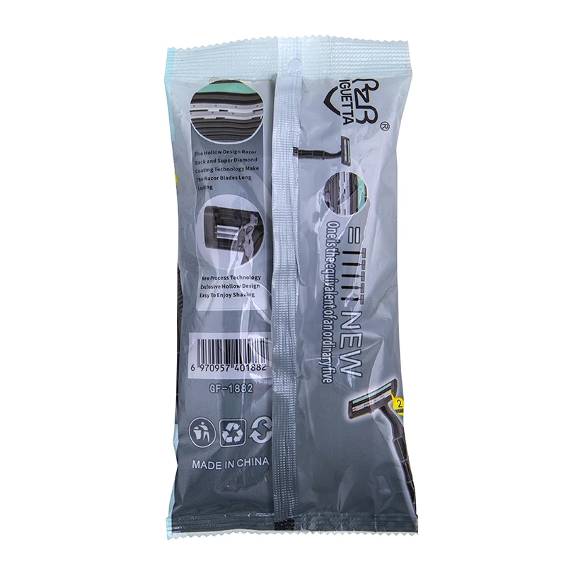 

IGUETTA Arrival Face Razor 5 Packs Shave Easily Convenient Pack Fo Lovely Shavette Applicable To The Whole Body