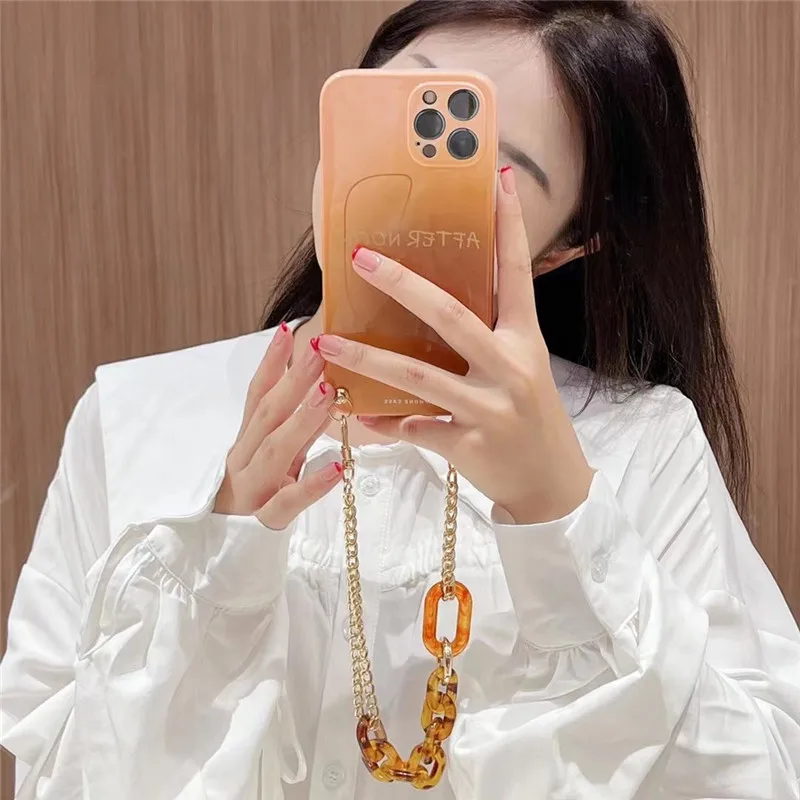 

Ins Fashion Mobile Phone Case for Iphone 11 Pro Max Cases for Girls 12 Pro Max X XS XR XSMAX Bracelet Soft Cover for 7 8 Plus