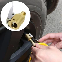 30 dropshippingair chuck corrosion resistant labor saving brass tire gauge chuck supplies tire repair tools car accessories