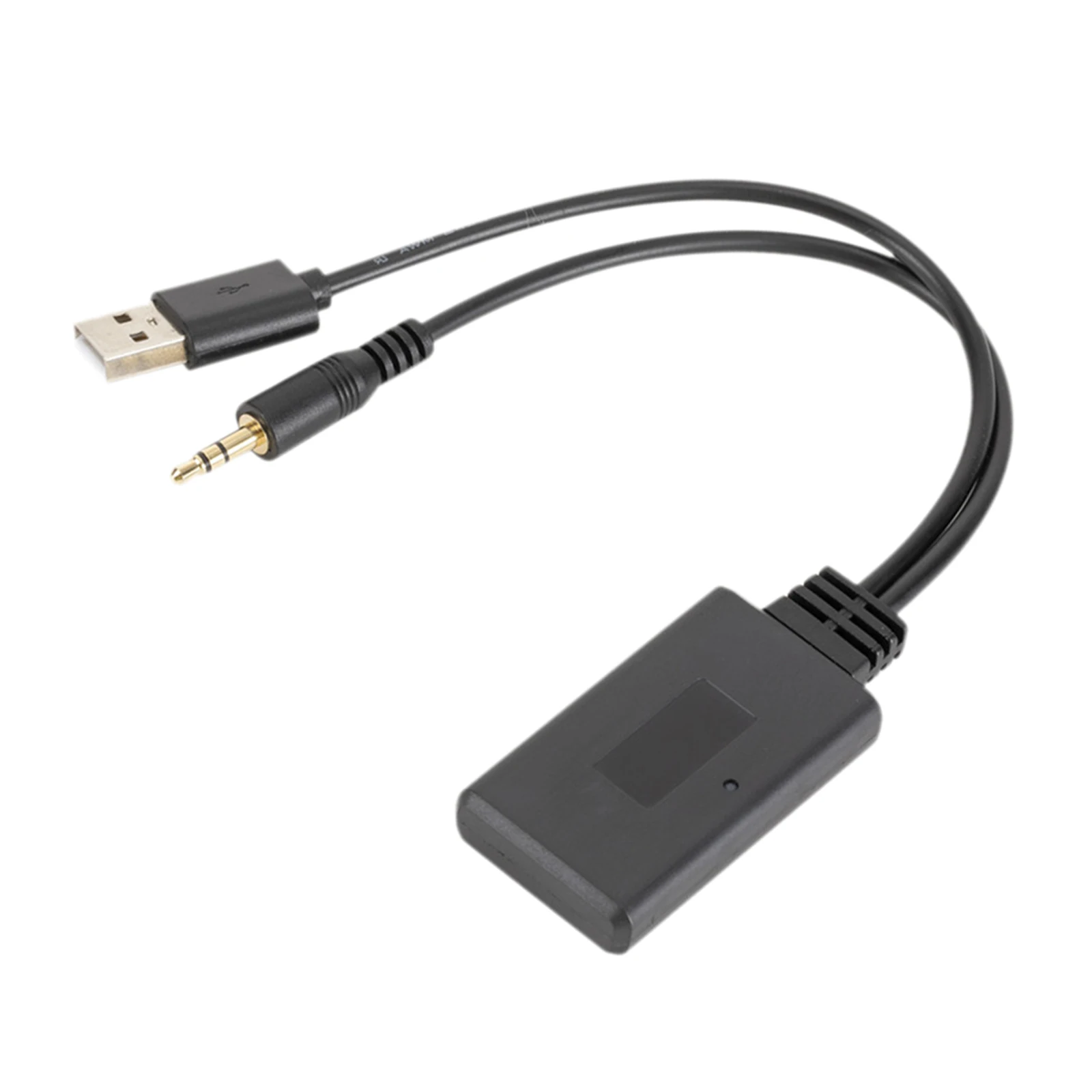 

Bluetooth приемник USB 3,5 мм музыкальный аудио стерео беспроводной адаптер Черный Новинка