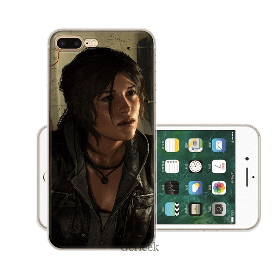 Мобильный телефон чехол для iPhone 11 Pro 6 6s 7 8 PLus XR X XS Max SE 2020 оболочка Rise Of The Tomb Raider