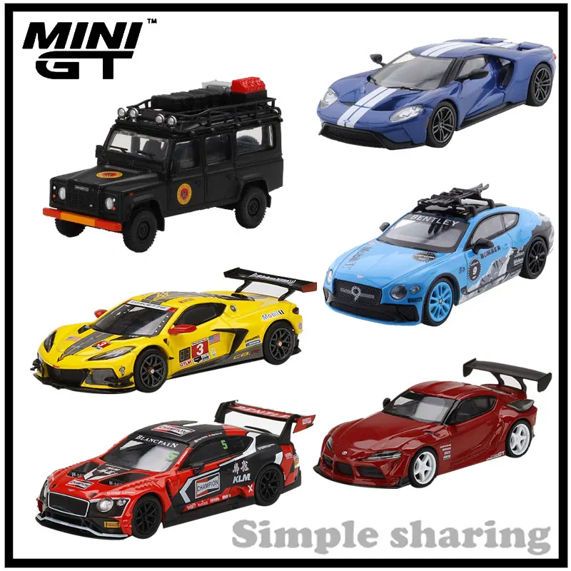 

Коллекционные игрушки для мальчиков, модель автомобиля из сплава для Mazda Miata MX-5 Honda S2000 (AP2) Ford GT MK II 2019, 1:64