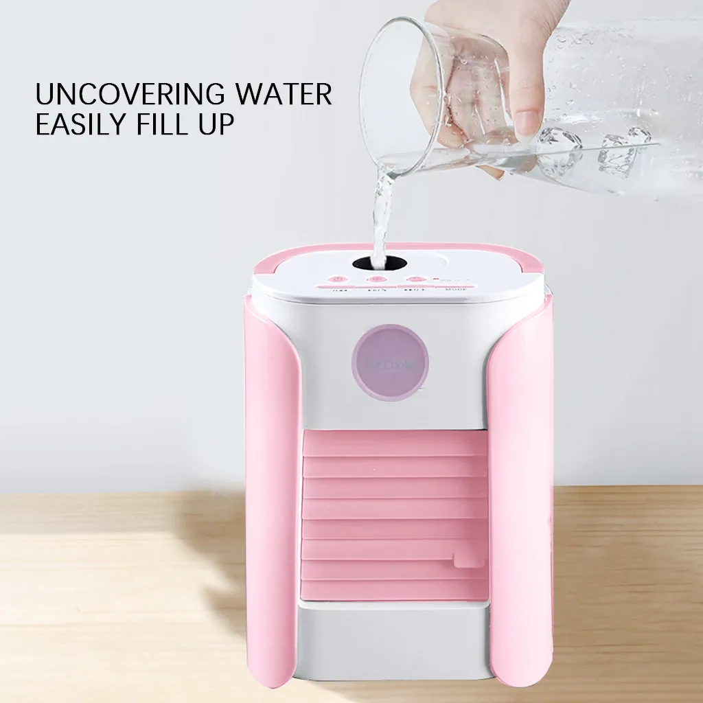 Портативный вентилятор для кондиционера многофункциональный освежитель дома и