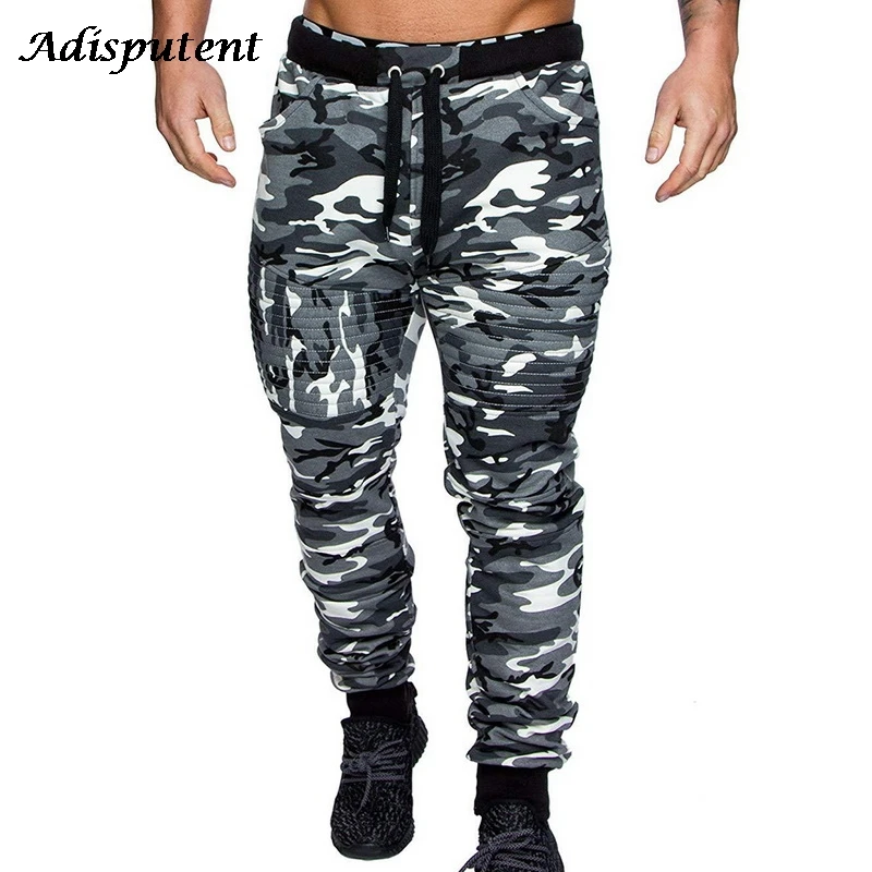 

Adisputent 2021 Camouflage Jogging Pants Men Sports Leggings Fitness Tights Gym Jogger Bodybuilding Sport Running Pants Trousers