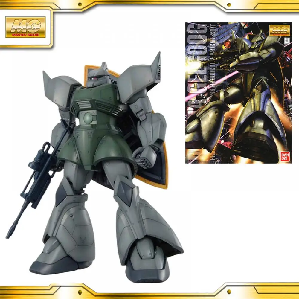 

Original BANDAI GUNDAM MG 1/100 Gelgoog MS-14A Ver.2.0 Gundam Model Assembled Anime Action Figure Toys Decoration Kids Toy Gif