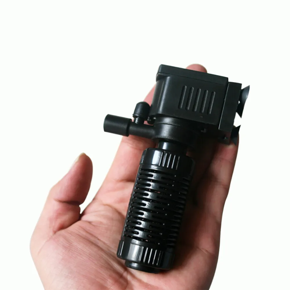 HSU 2019 Горячая продажа 3в1 внутренний фильтр для аквариума кислородный погружной