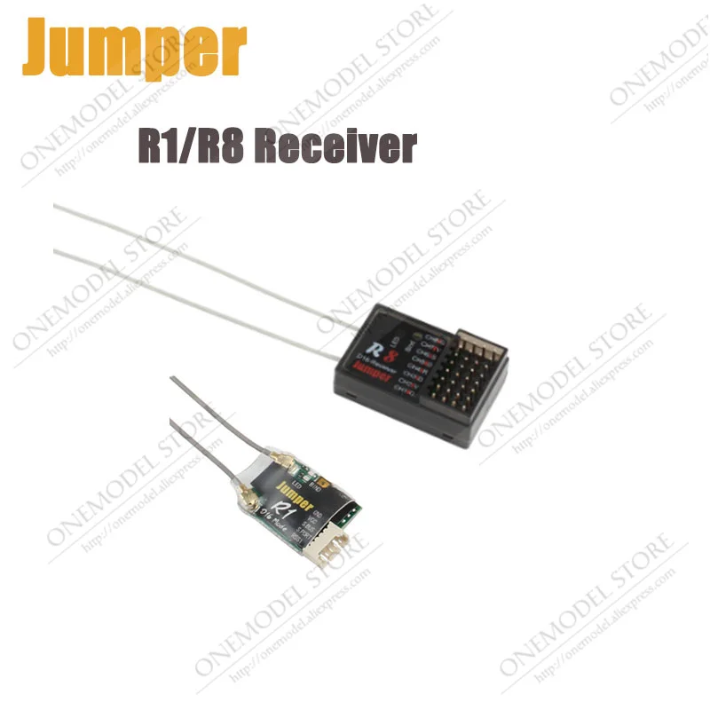 Приемник Jumper R1/R8/R900/R9mini 16 канальный Sbus для T16 Pro plus Frsky D16 D8 радиоприемник пульт
