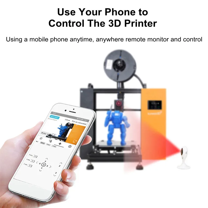 3D-принтер kywoo3D Octoprint мини Wi-Fi инфракрасная камера ночного видения 360 ° HD-камера