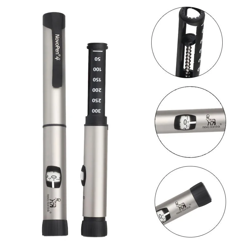 Novo Pen 4 Nordisk инсулин шприц ручка инъекции Home novopen 3 мл + чехол для ручки | Красота и