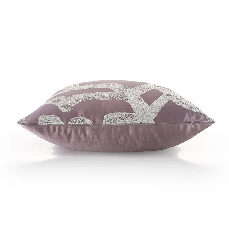 Оранжевый жаккард Наволочка Чехол для подушки из полиэстера гостиной диван