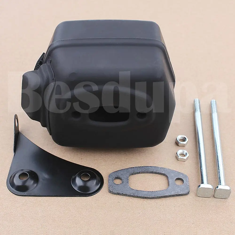 Набор крепежных болтов, гаек, прокладок и кронштейнов выхлопной системы для бензопилы Husqvarna 50 51 55 Rancher (501766605, 503218202, 537127901).