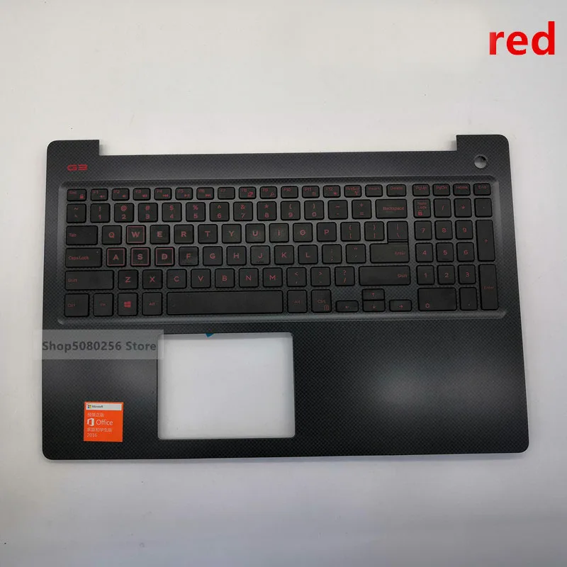 (Новинка 95% г.) Оригинальная верхняя крышка для клавиатуры Dell G3 15 3579 синяя и