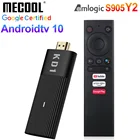 Mecool KD1 ТВ Amlogic S905Y2 Android 10, 2 Гб оперативной памяти, 16 Гб встроенной памяти, Google Сертифицированный голосовой 1080P 4K 60pfs 2,4G  5G Wi-Fi BT4.2 ТВ плеер