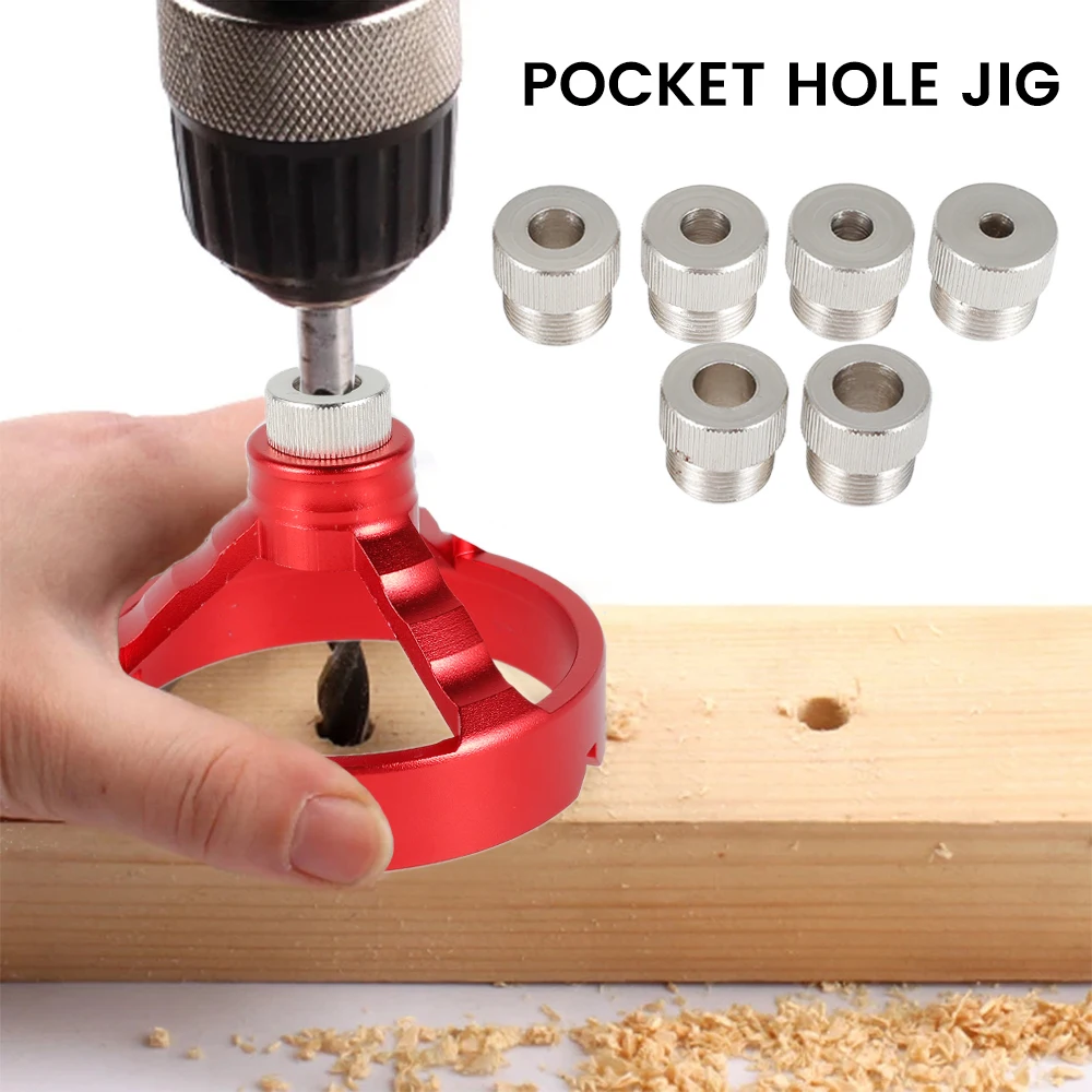 

Aluminum Alloy 90 Degree Drill Guide 5/6/7/8/9/10mm Drill Bit Hole Puncher Locator Jig Hinged hole opener Woodworking Tools