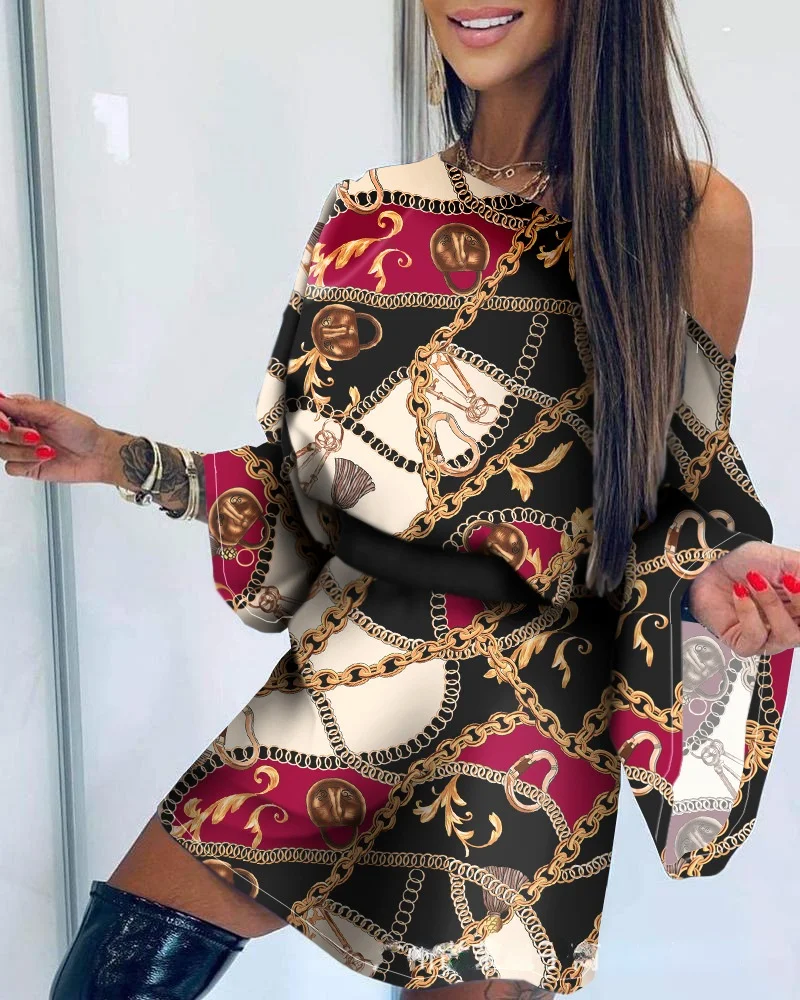 

Женское платье с открытыми плечами, повседневное ТРАПЕЦИЕВИДНОЕ мини-платье в полоску, на шнуровке, с коротким рукавом, в европейском и амер...