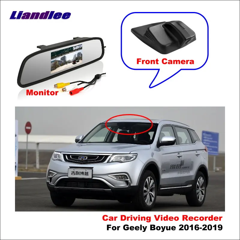 Liandlee Автомобильный видеорегистратор Wifi камера для Geely Boyue 2016 2019 приложение