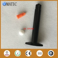 free shipping wholesale 280 sets 55ccml uv black adhesive dispensing pneumatic syringe with pistons stopper