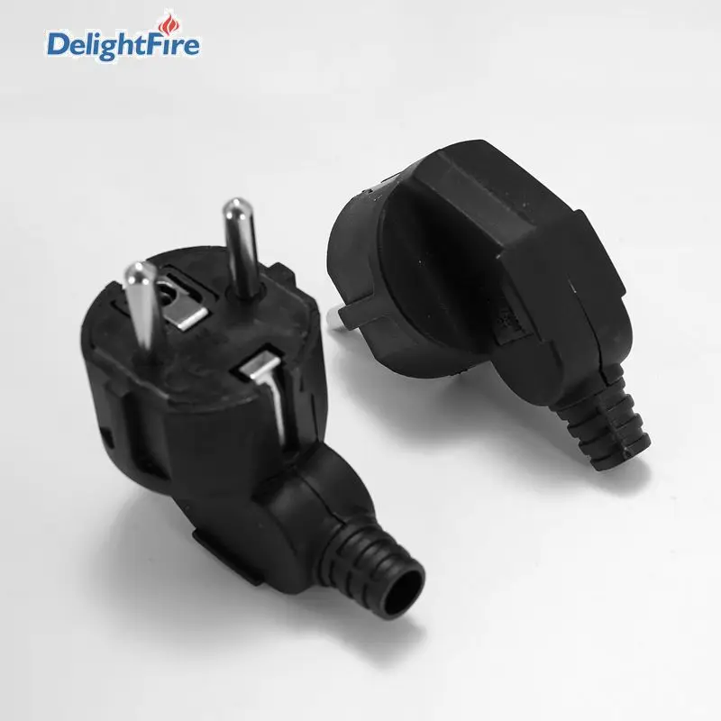 4 8 мм ЕС Rewireable Мощность адаптер Schuko Франция Германия 16A 250V для кабель удлинитель