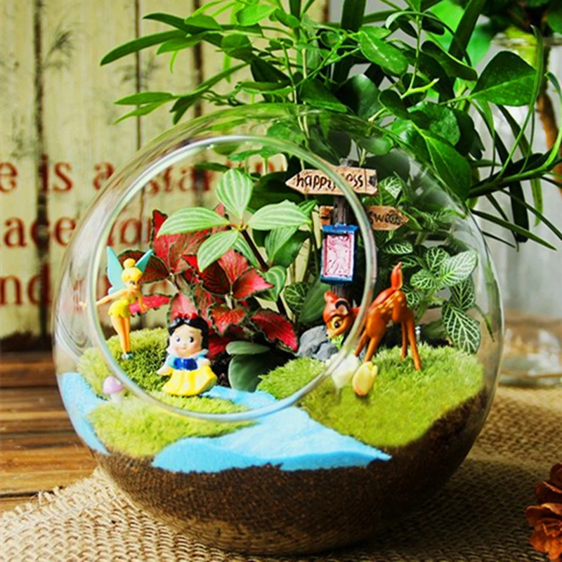 Стеклянная подвесная стеклянная ваза для цветов 1 шт. |