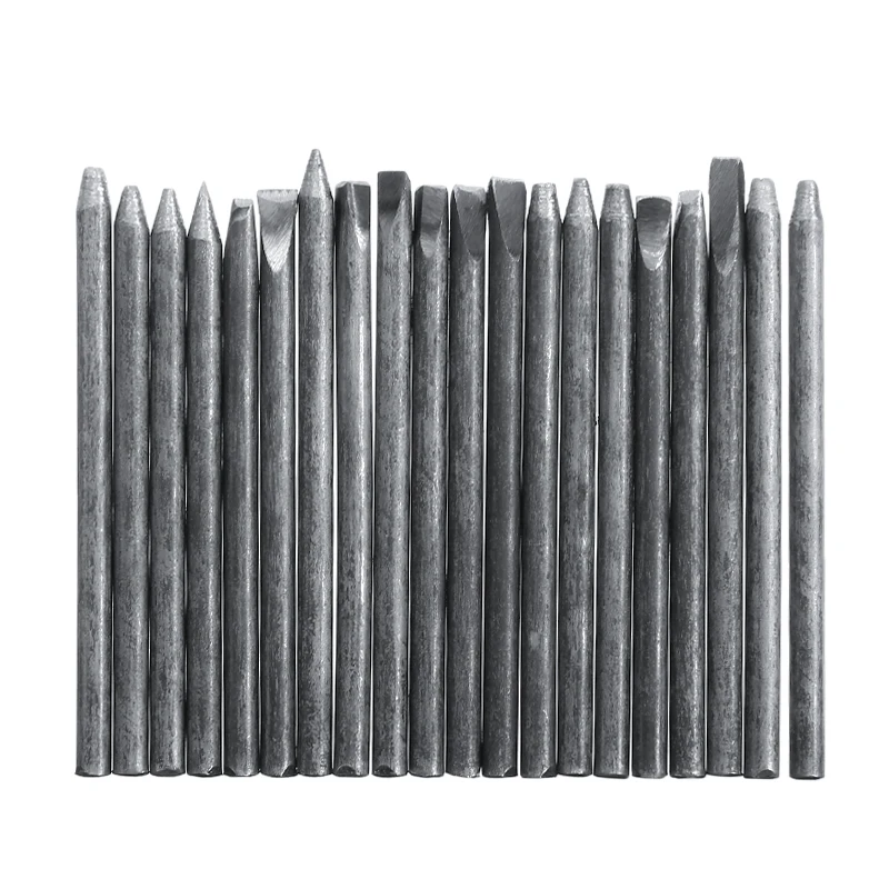 20 шт./компл. штампованные штампы DIY Инструменты для резьбы в ассортименте