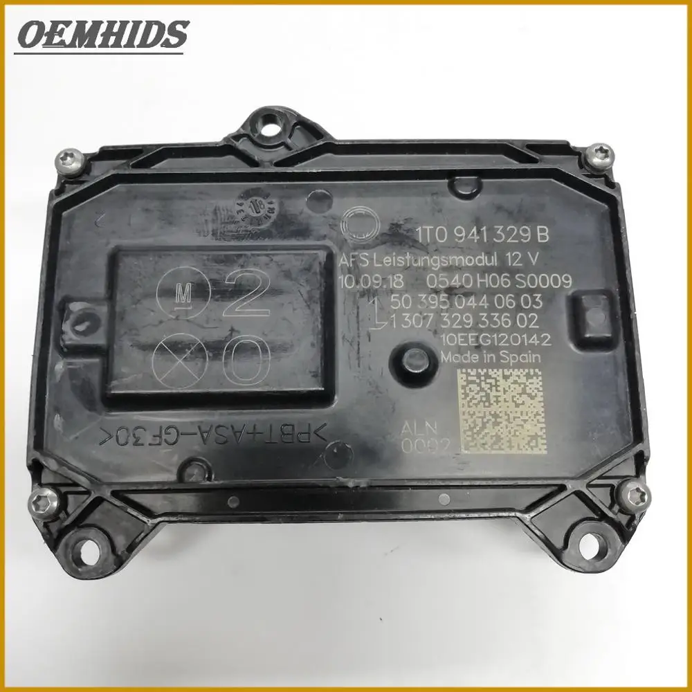 

1T0941329B оригинальный б/у балласт OEMHIDS AFS шлейф smodul для 2012-2016 Volks-wagen Sharan блок управления фарами компьютера