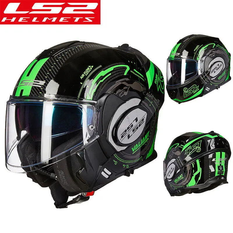 Винтажный Ls2 FF399 откидной мотоциклетный шлем с противотуманной накладкой Pinlock Casco Moto Ретро модульный шлем jet ls2 Moto Casque - Цвет: 13