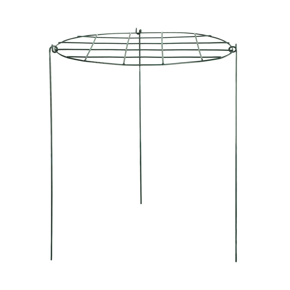 

Round Plant Support Stand Peony Cages Gardening Tools Planting Frame Holder Grid Stable Grow Through Hoops Stake Flower Supports