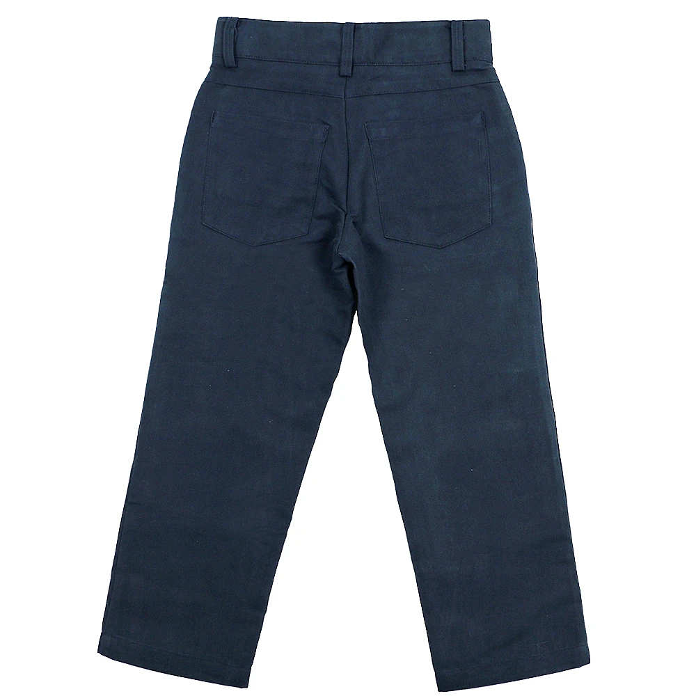 Джинсовые брюки для мальчиков-подростков модные однотонные штаны из денима