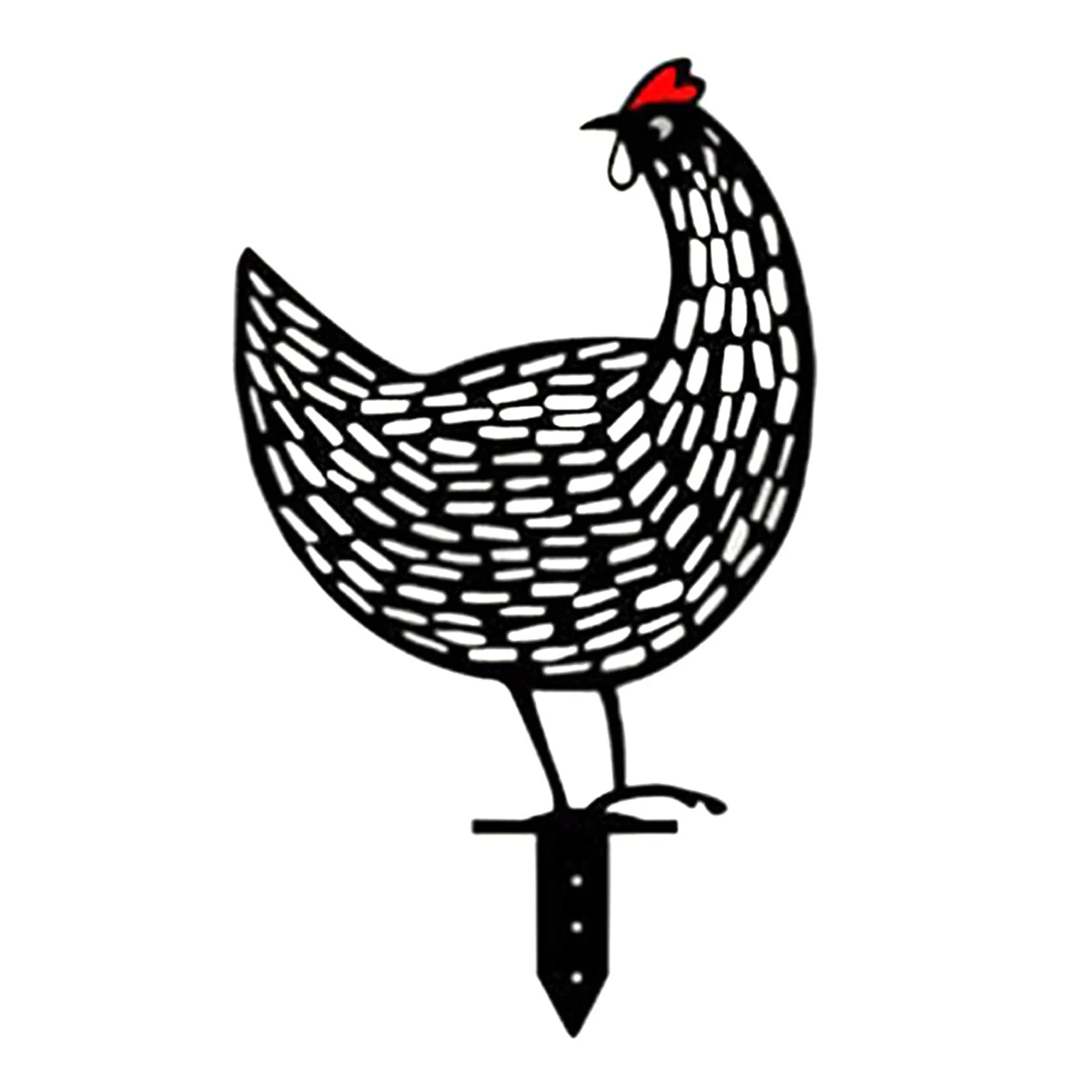 

Hen Yard Decor Easter Decoration Organizador Gardening Ornaments Chicken Yard Art Outdoor Garden Backyard Lawn Stakes Gift