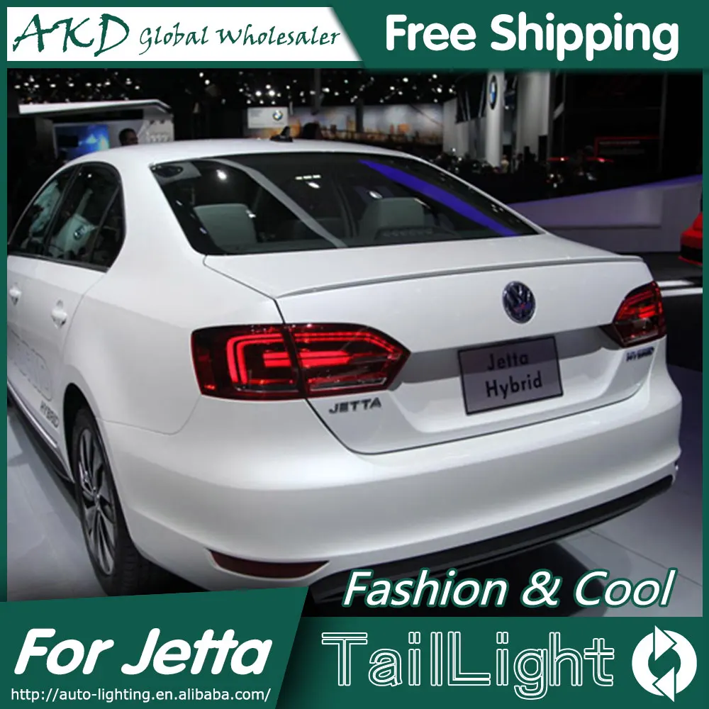Светодиодный задний фонарь AKD для VW Jetta MK6 стоп сигнал парковки|jetta led|car stylingled tail light