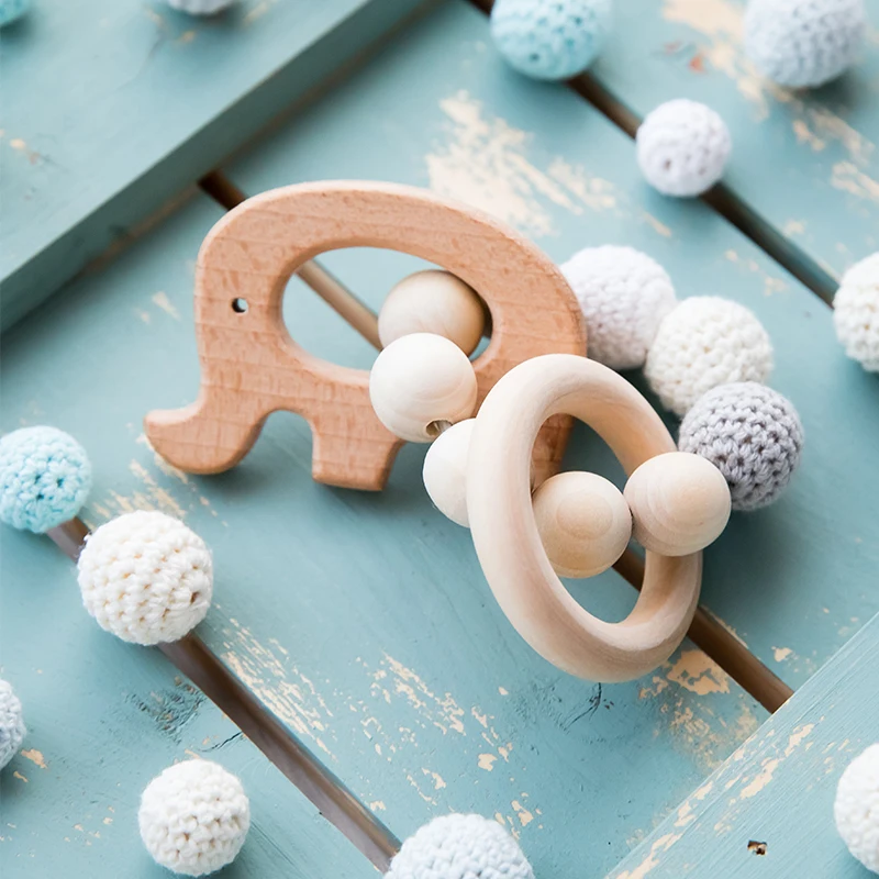 Деревянные Круглые бусины для вязания 80 шт./лот 16-20 мм |