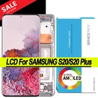Super AMOLED экран для Samsung Galaxy S20 Lcd G980 G980F дисплей сенсорный экран дигитайзер для Samsung s20 plus LCD G985 G985F Lcd