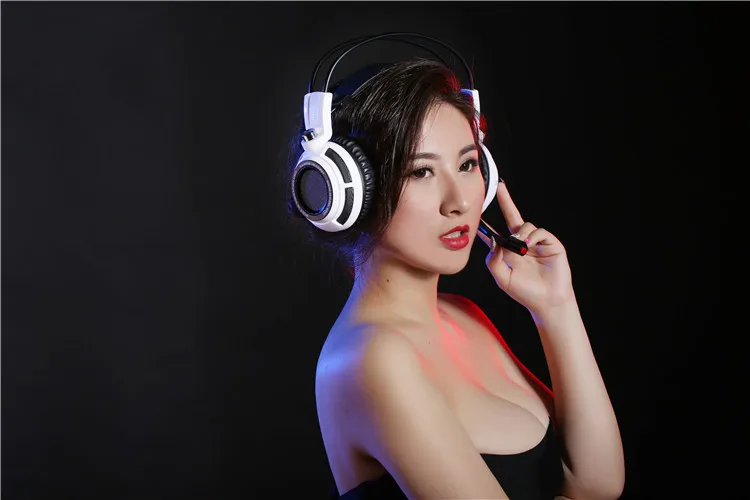 Somic G941 игровая гарнитура 7,1 Наушники с Виртуальным объемным звуком с микрофоном стерео наушники вибрируют для ПК компьютера ноутбука