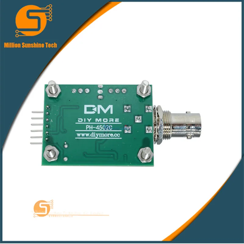 Датчик обнаружения жидкого PH значение датчик модуль контрольная плата для Arduino BNC