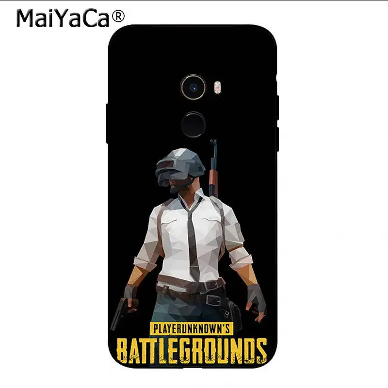 MaiYaCa pubg batterground game Custom Photo Soft fundas чехол для телефона Xiaomi 8 9 se Redmi 6 pro 6A 4X 7 note 5 7|Бамперы|