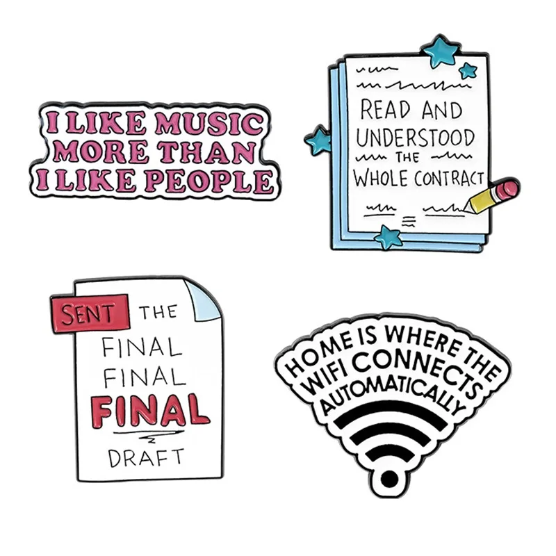 Новинка креативные Мультяшные украшения забавная этикетка стильный значок с